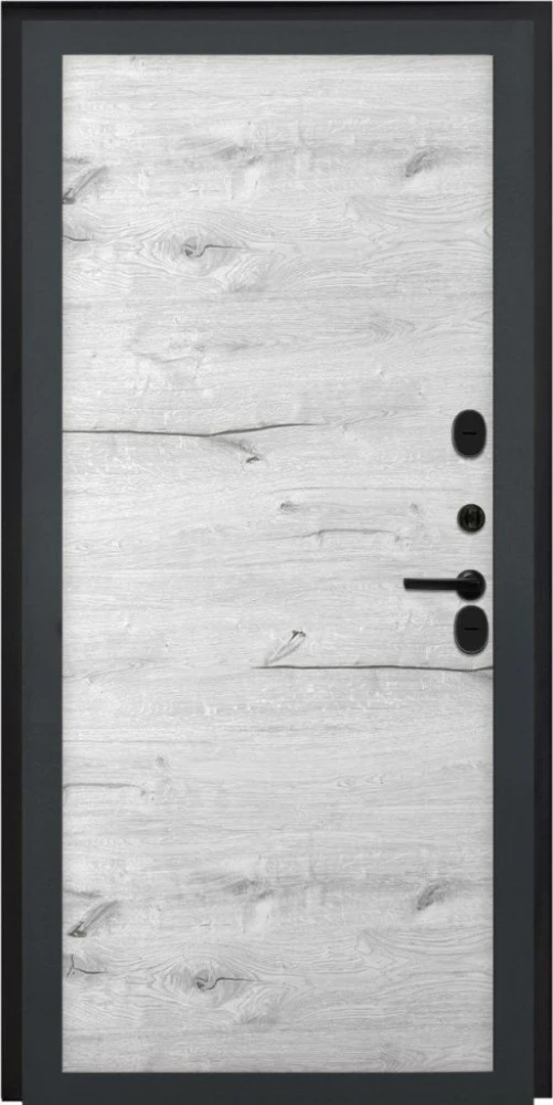 Входная дверь ДвериПРО Д-68 Без фрезеровки Дуб арктик горизонт DPRO221133 внутренняя сторона